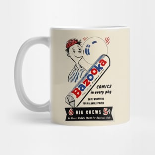 Bazooka Joe retro graphic Mug